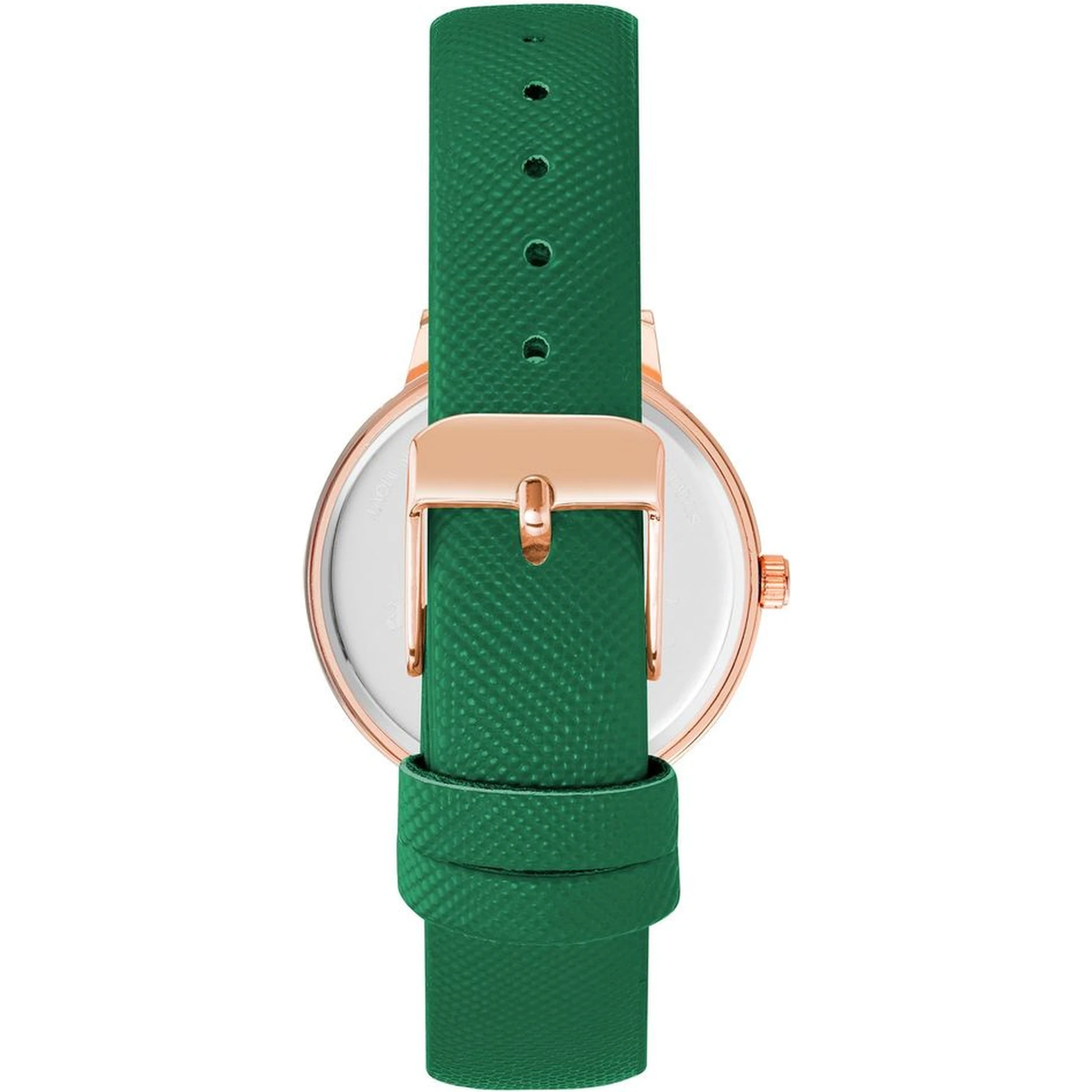 Bicolor Plastic Dress Watch