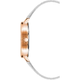 White Plastic Dress Watch