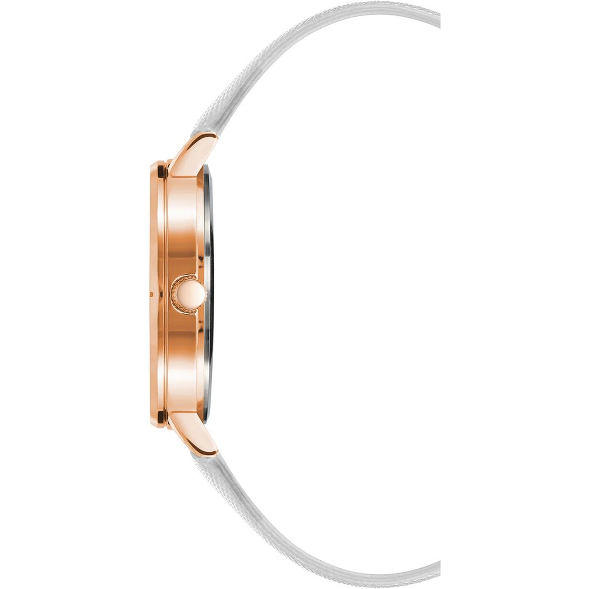 White Plastic Dress Watch