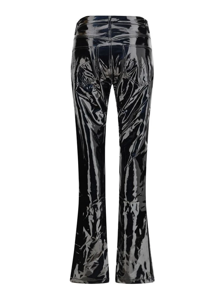 Black Polyethylene Casual Pants alternative