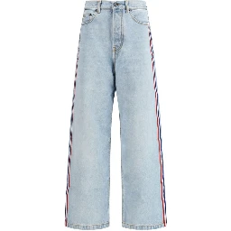 Light Blue Cotton Jeans Denim
