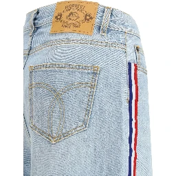 Light Blue Cotton Jeans Denim