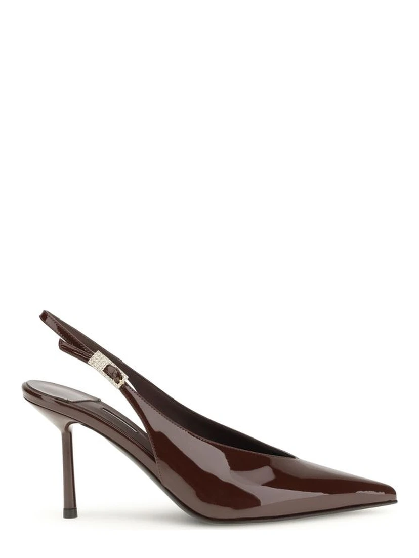 Brown Calf Leather Bos Taurus Platform Pumps