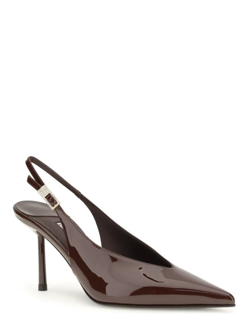 Brown Calf Leather Bos Taurus Platform Pumps