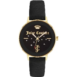 Black Plastic Dress Watch