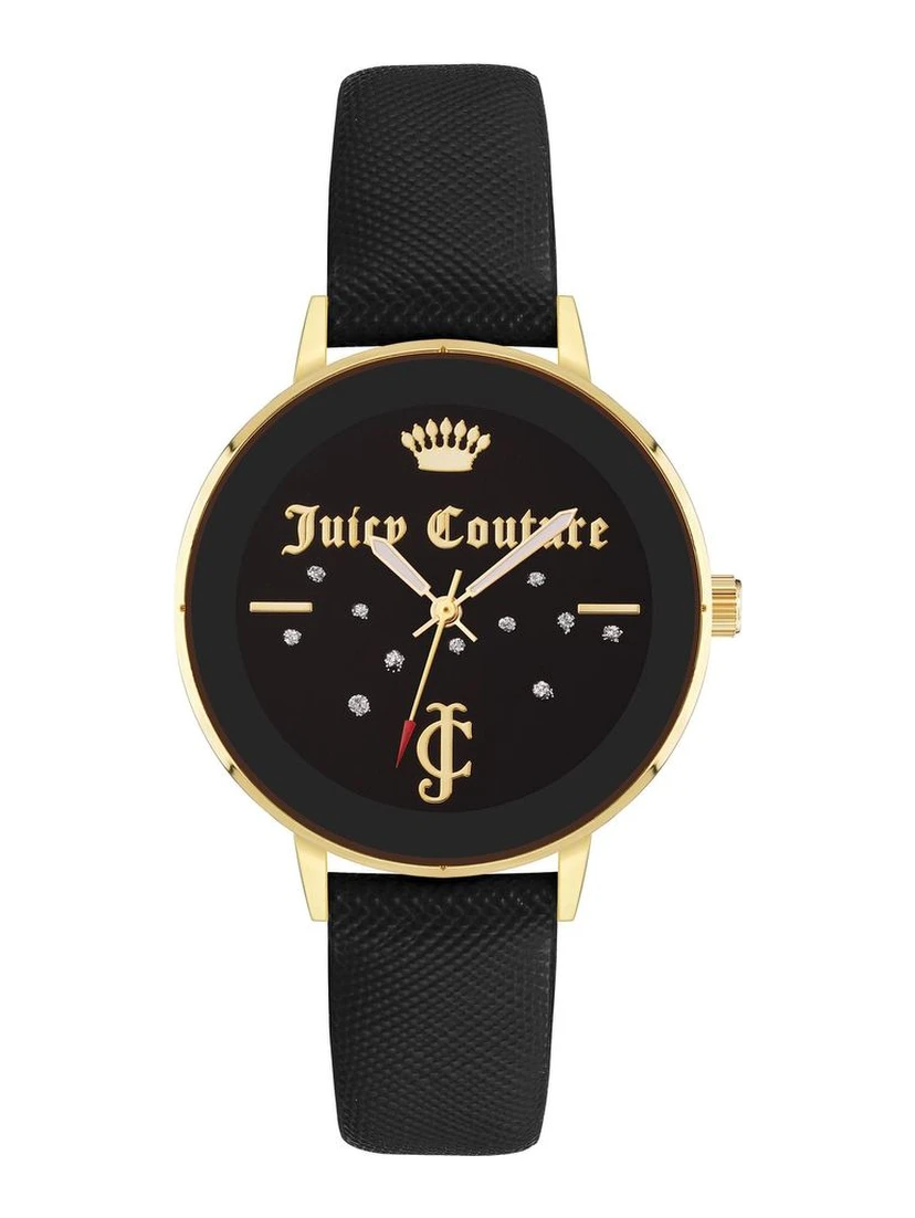 Black Plastic Dress Watch