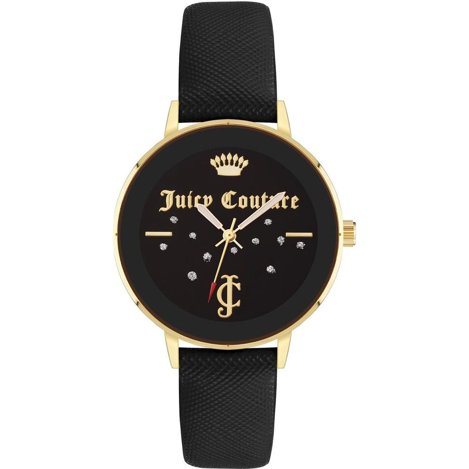 Black Plastic Dress Watch
