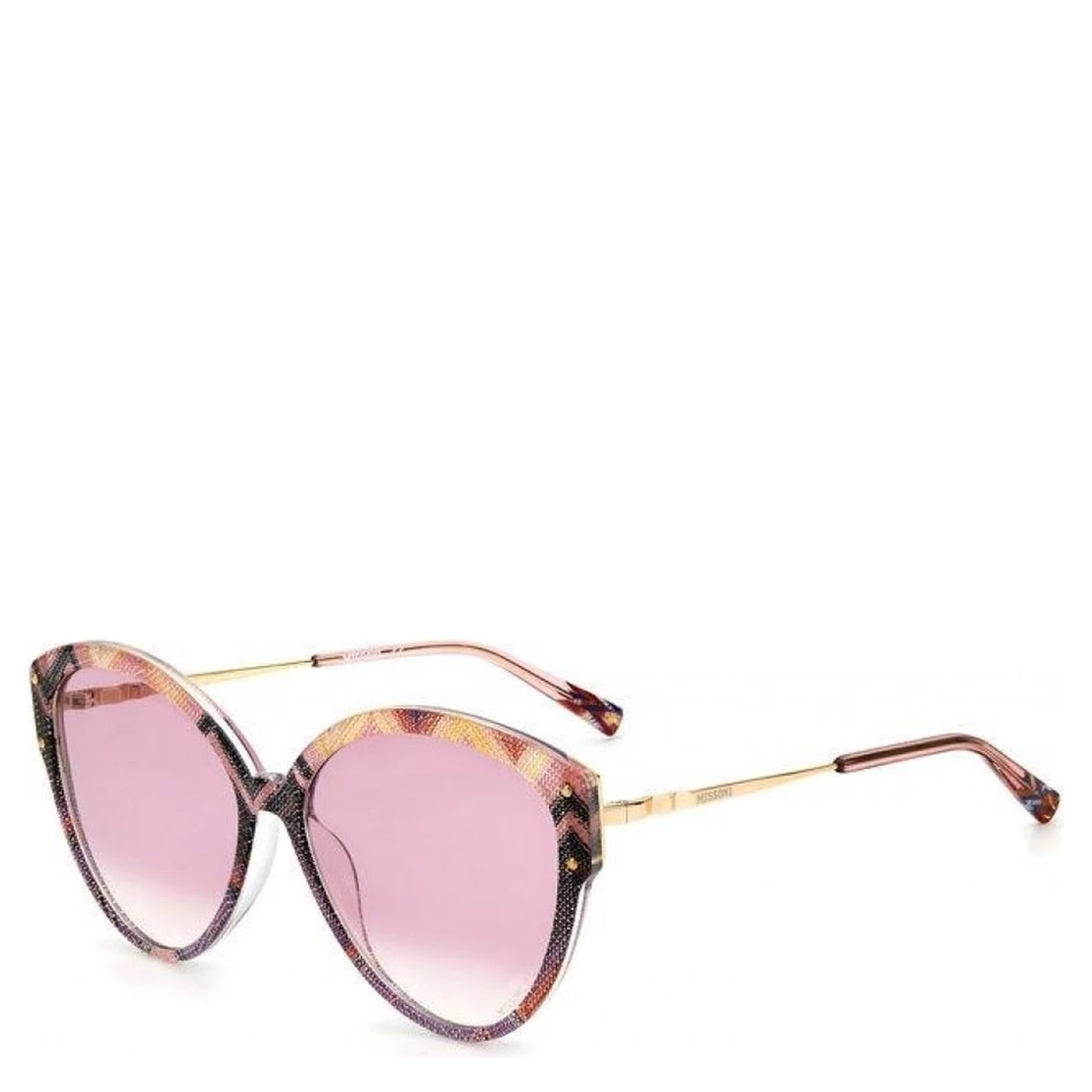 Gold Plastic Sunglasses