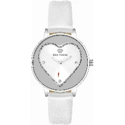 White Plastic Dress Watch