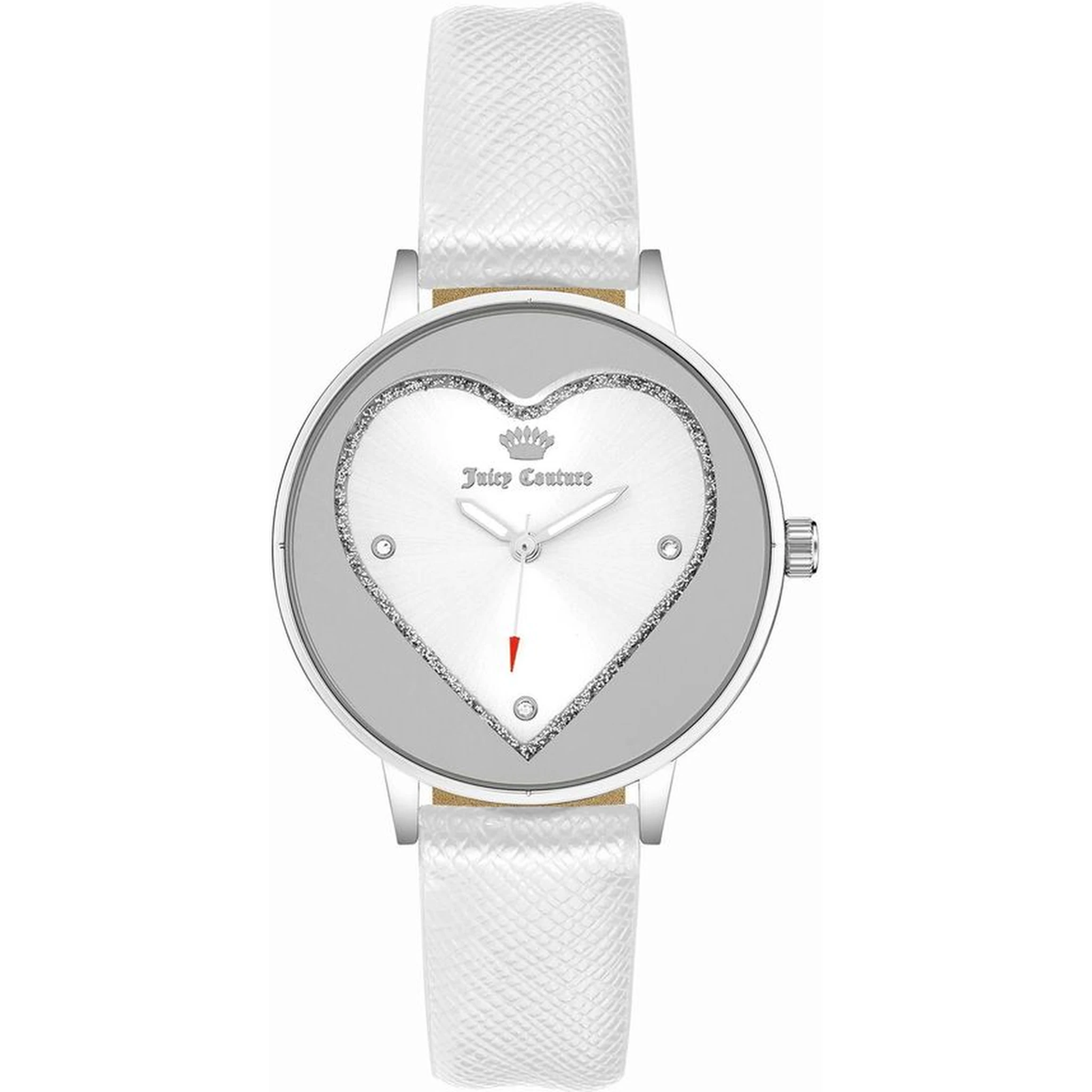 White Plastic Dress Watch