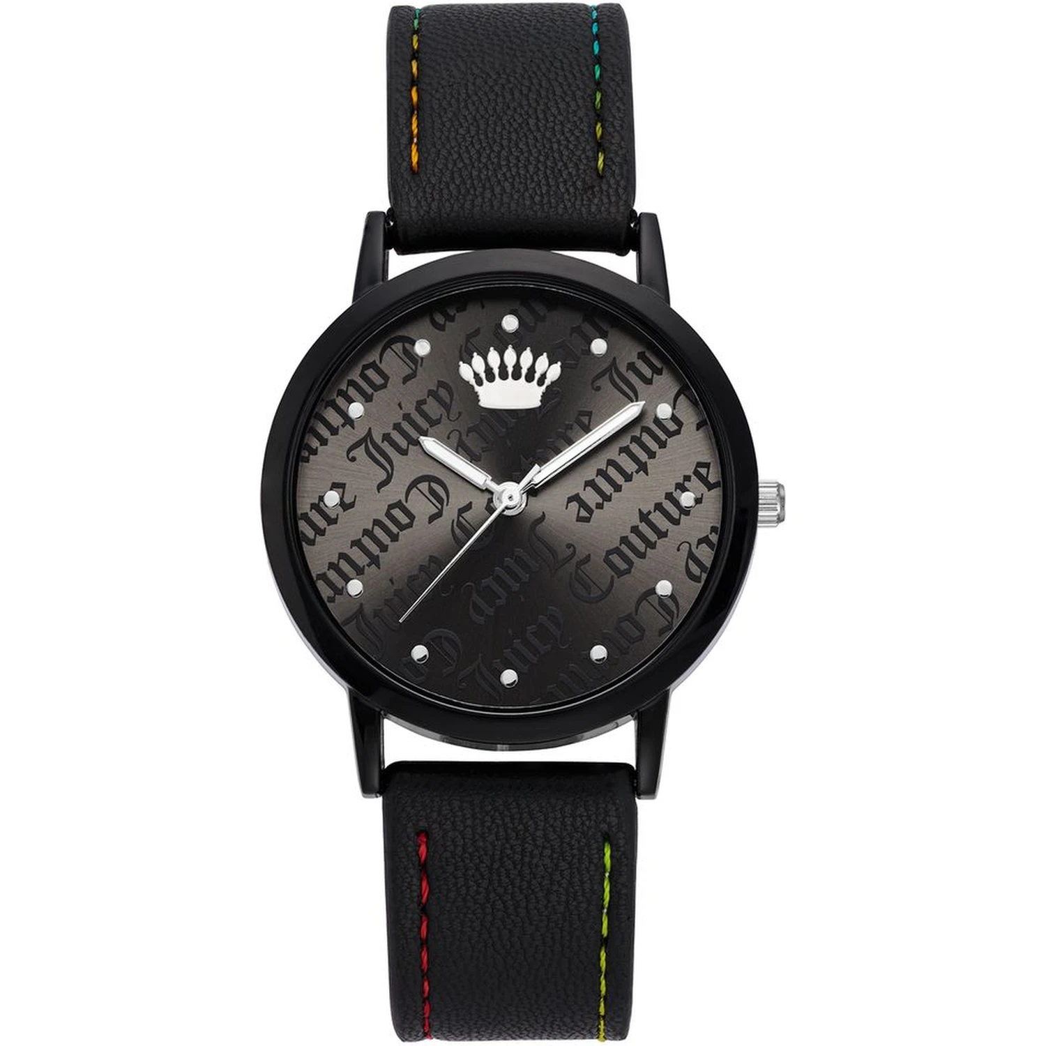 Black Plastic Dress Watch
