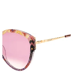 Gold Plastic Sunglasses