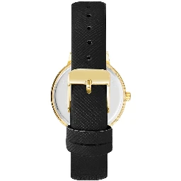 Black Plastic Dress Watch