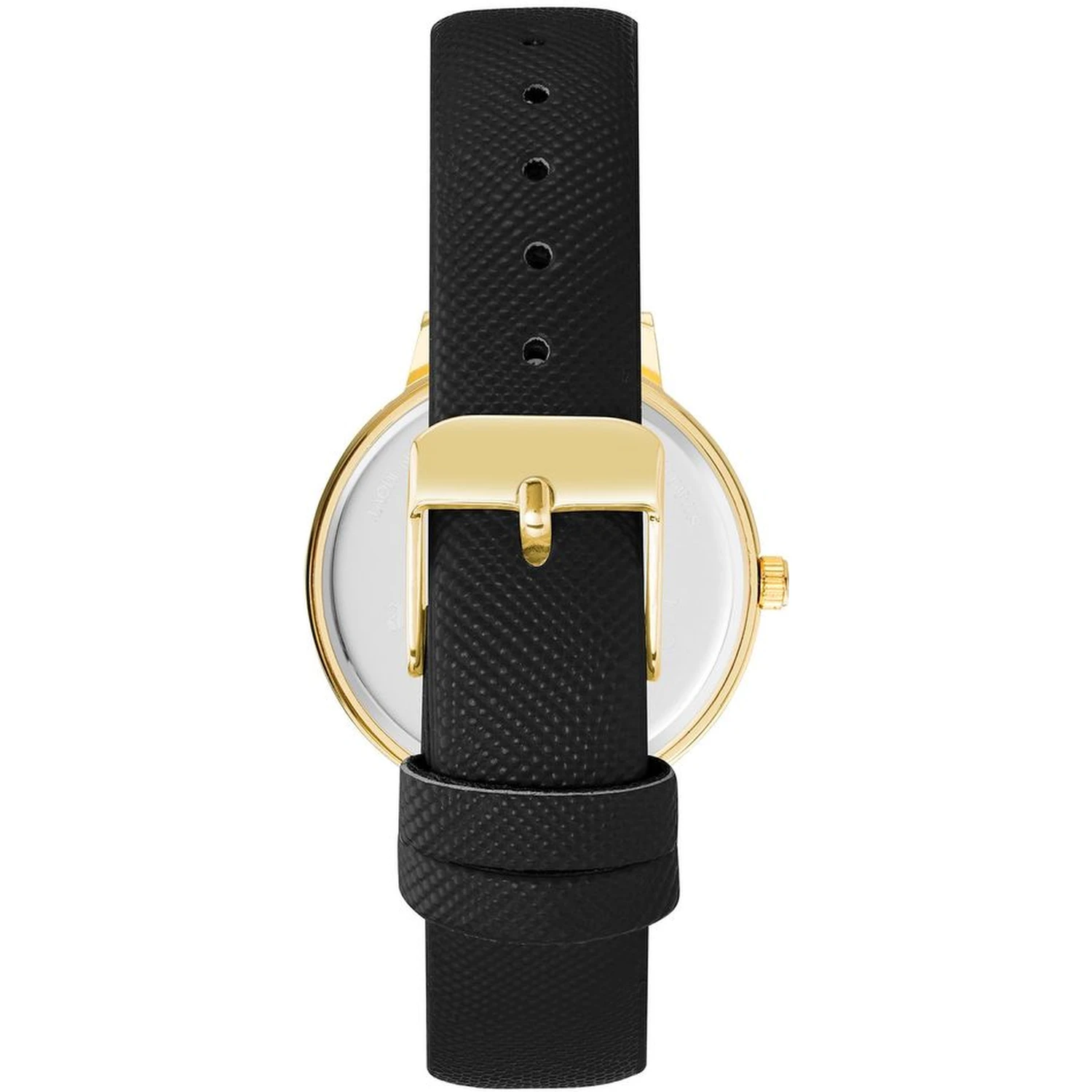 Black Plastic Dress Watch