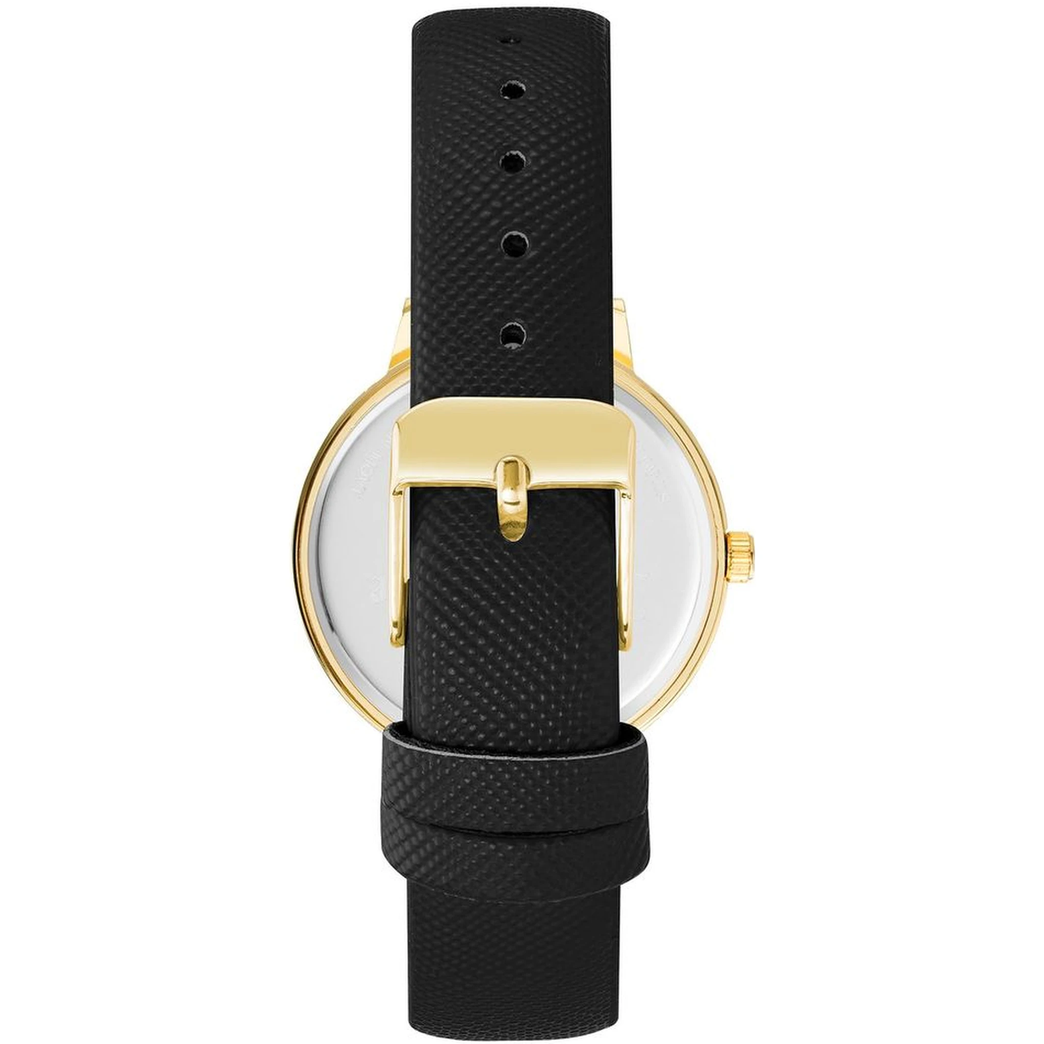 Black Plastic Dress Watch