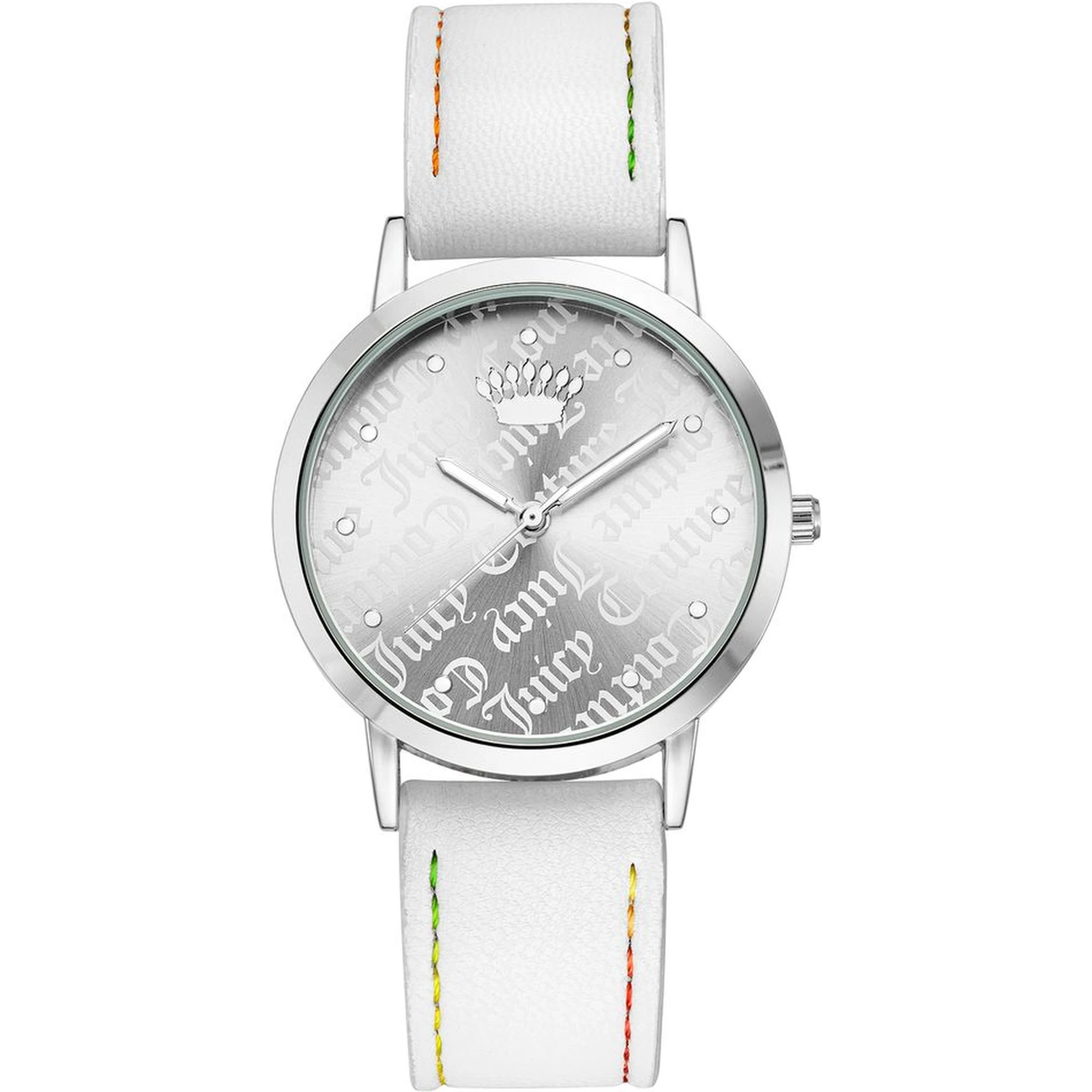 White Plastic Dress Watch