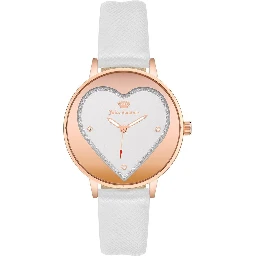 White Plastic Dress Watch