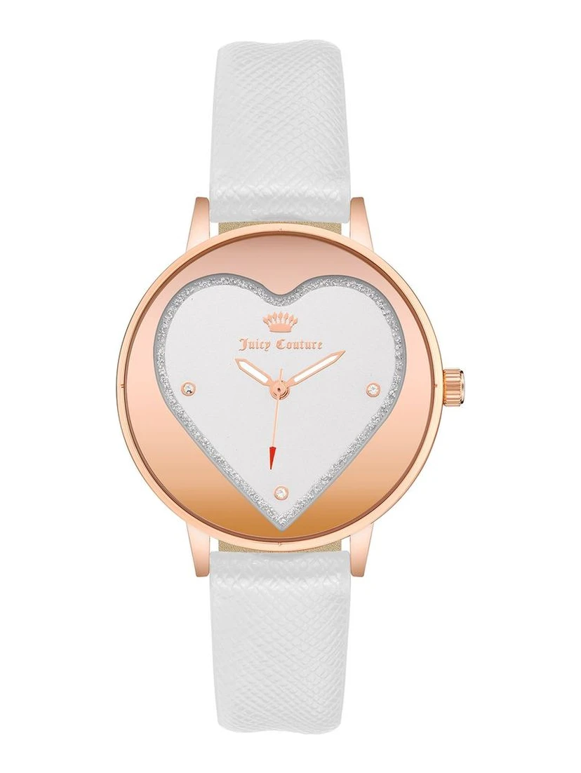 White Plastic Dress Watch