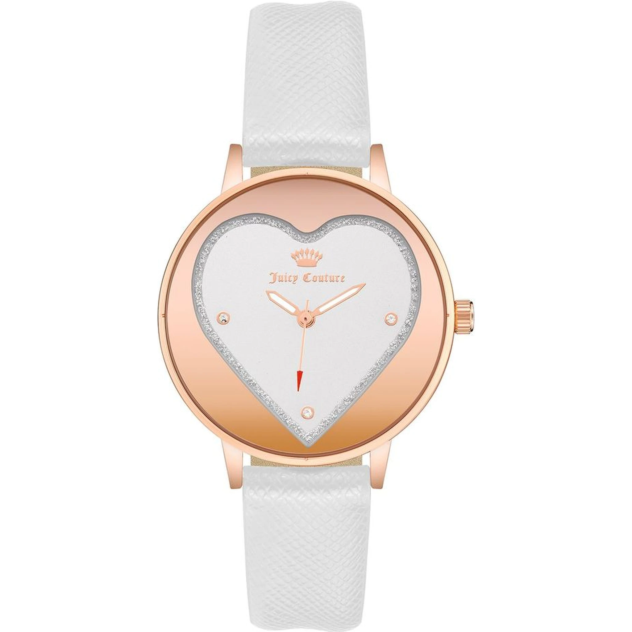 White Plastic Dress Watch