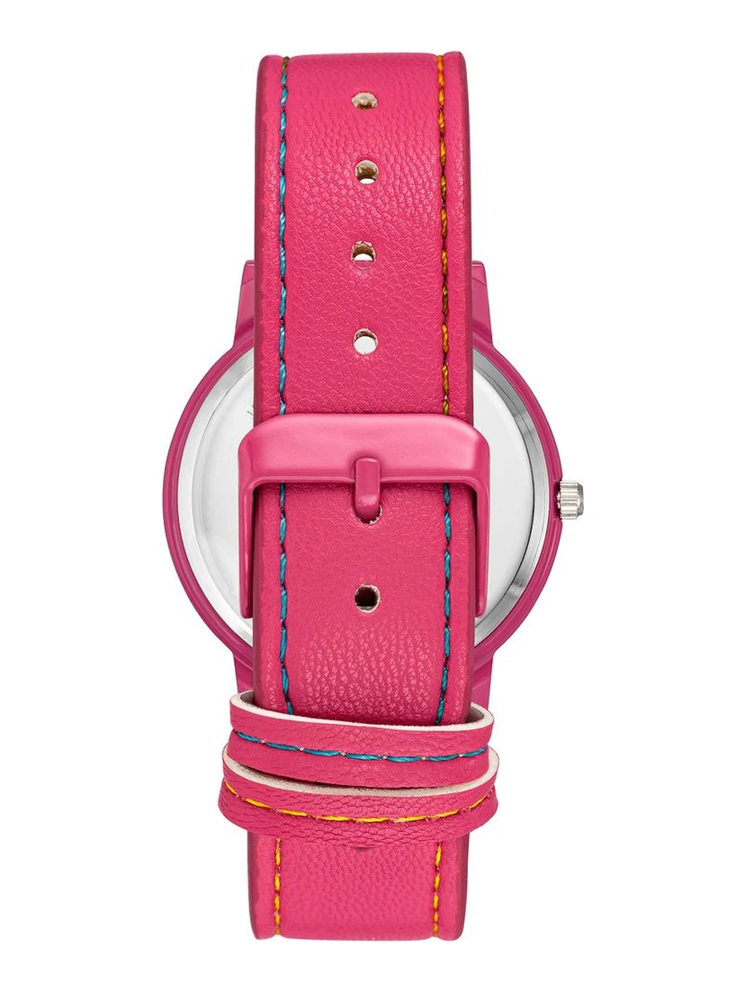 Multicolor Plastic Dress Watch