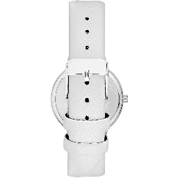 White Plastic Dress Watch