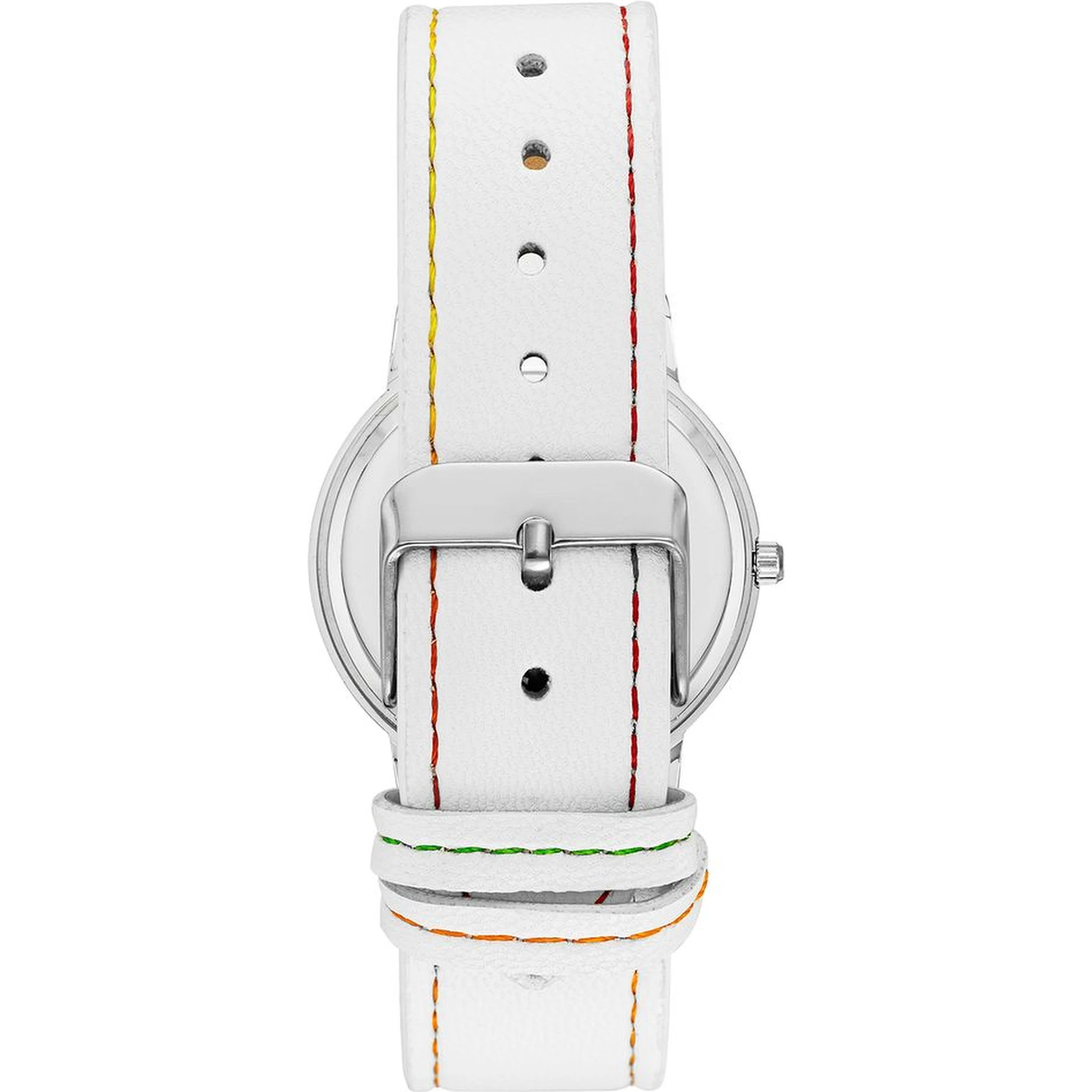 White Plastic Dress Watch