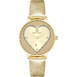 Gold Plastic Dress Watch