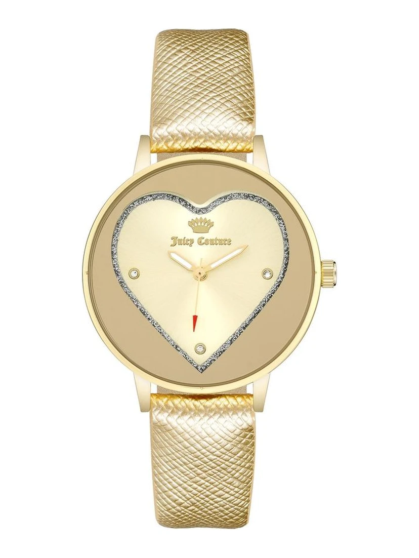 Gold Plastic Dress Watch