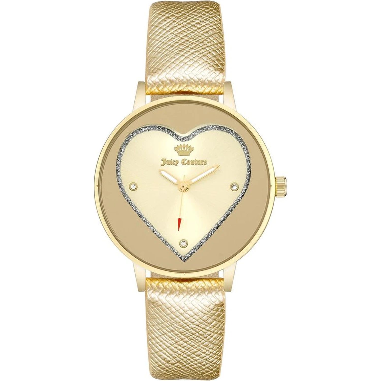 Gold Plastic Dress Watch