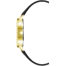 Black Plastic Dress Watch