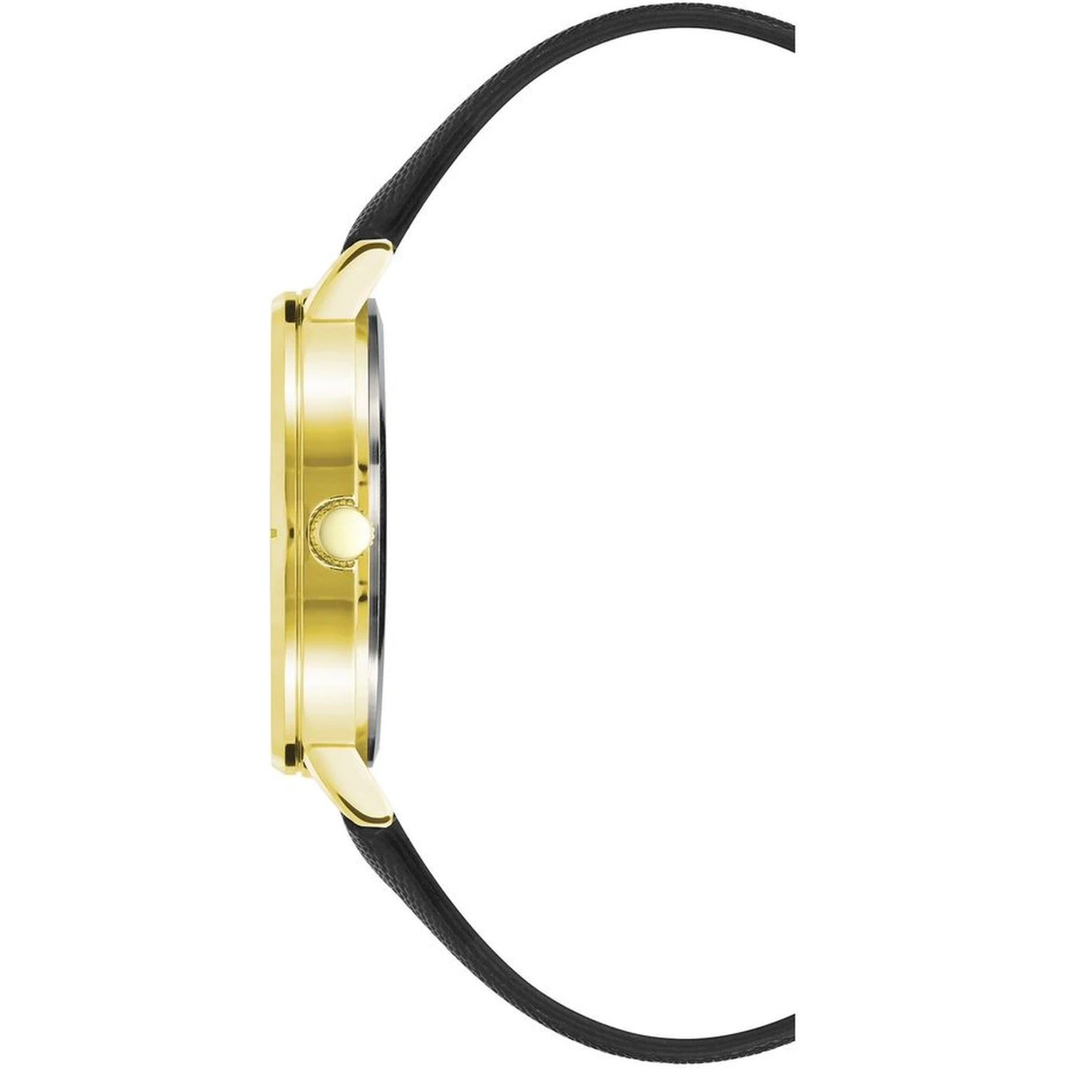 Black Plastic Dress Watch