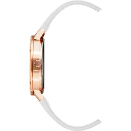 White Plastic Dress Watch