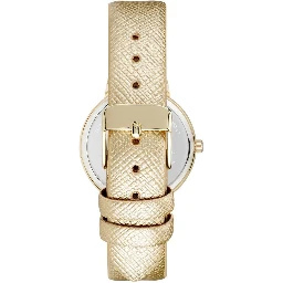 Gold Plastic Dress Watch