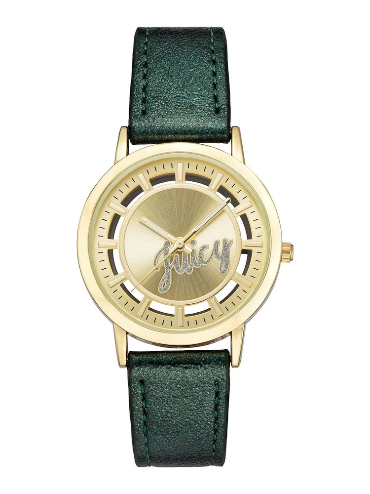 Bicolor Plastic Dress Watch