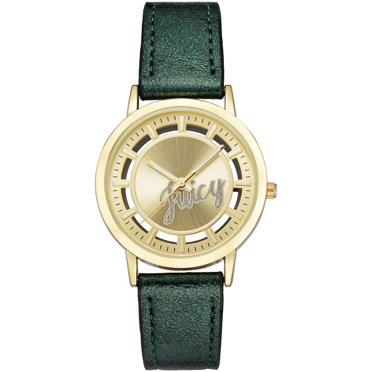 Bicolor Plastic Dress Watch