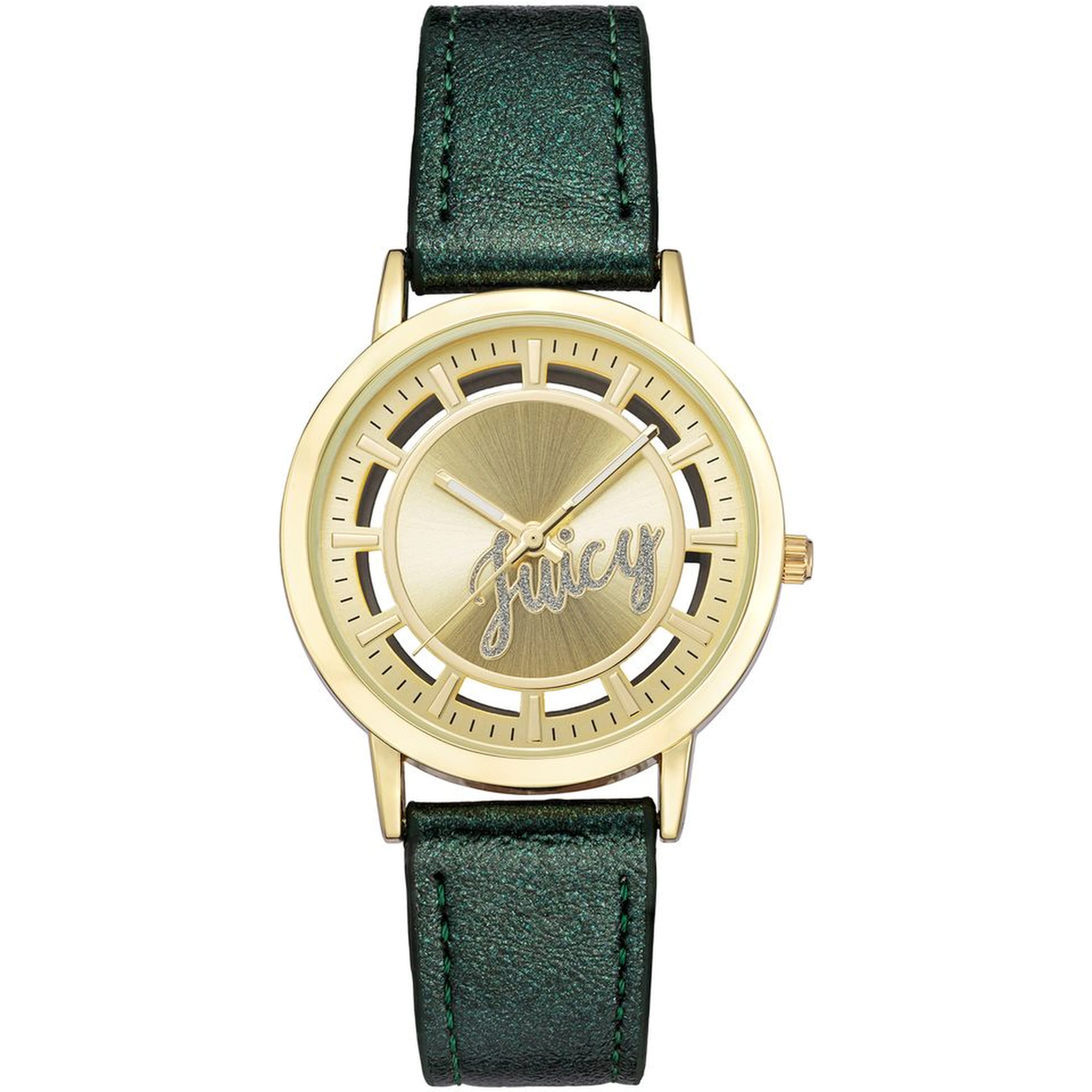 Bicolor Plastic Dress Watch
