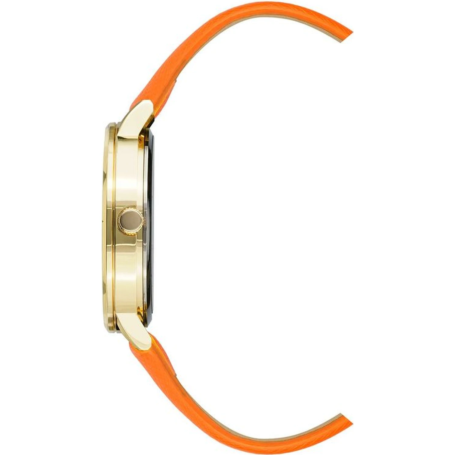 Orange Plastic Dress Watch
