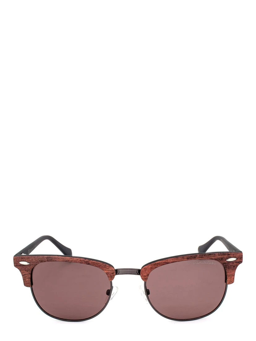 Brown Metal Sunglasses
