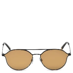Transparent Metal Sunglasses