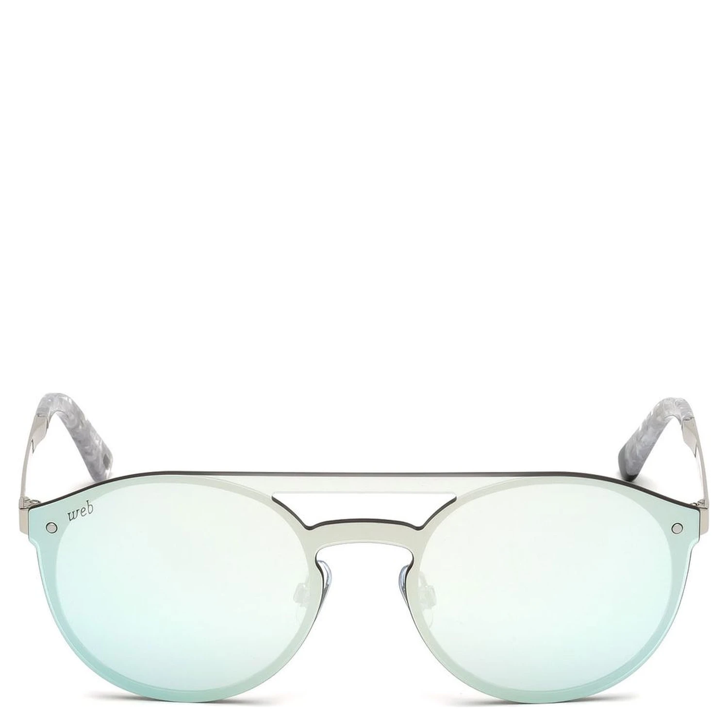 Transparent Metal Sunglasses