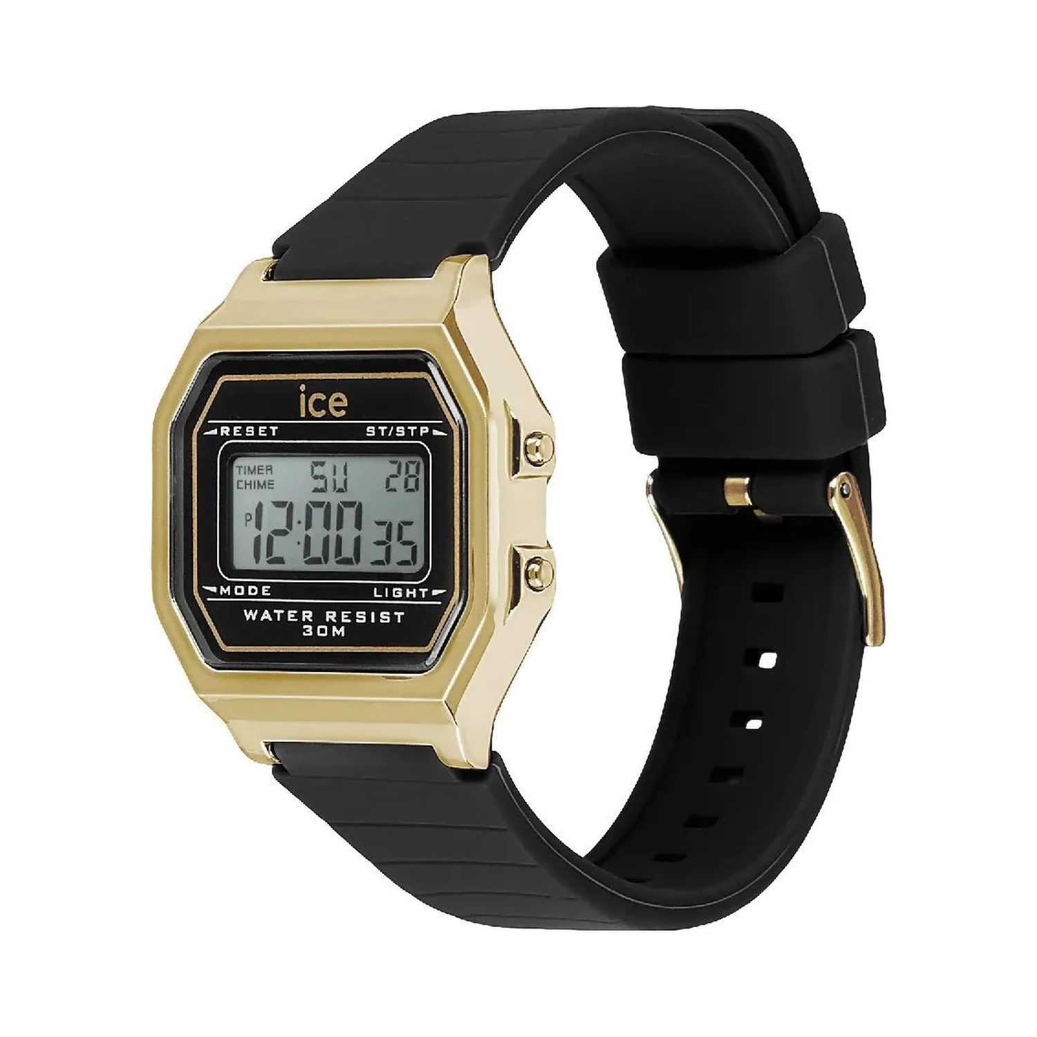 Black Plastic Digital Watch