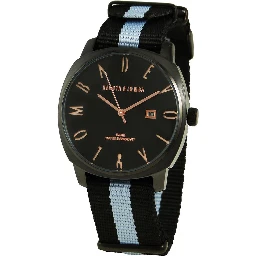Black Nylon Bracelet Watch