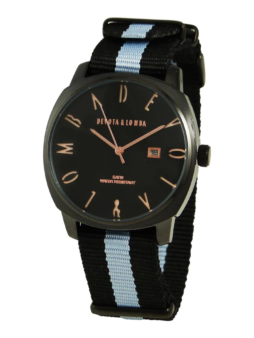 Black Nylon Bracelet Watch