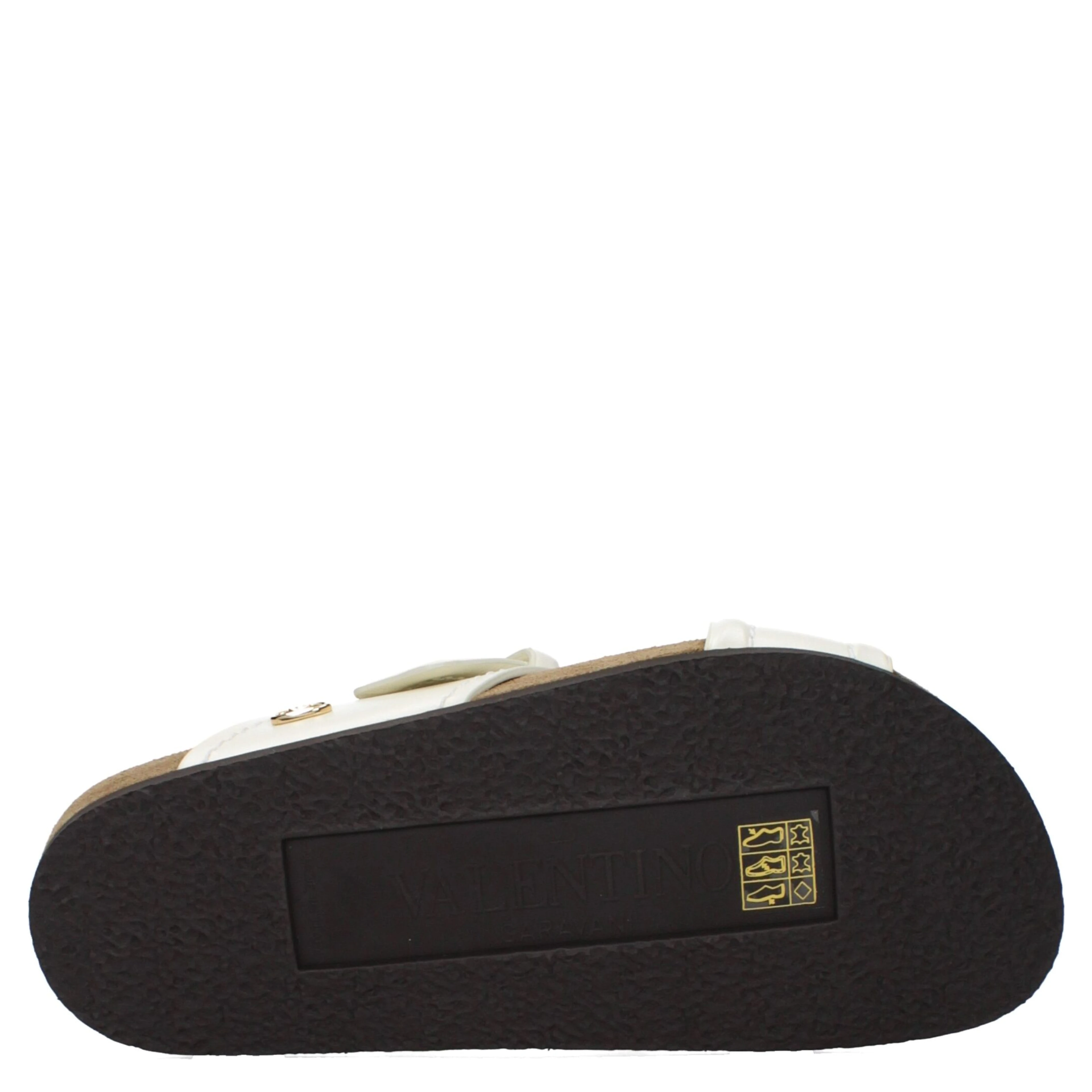 Beige Leather Slippers