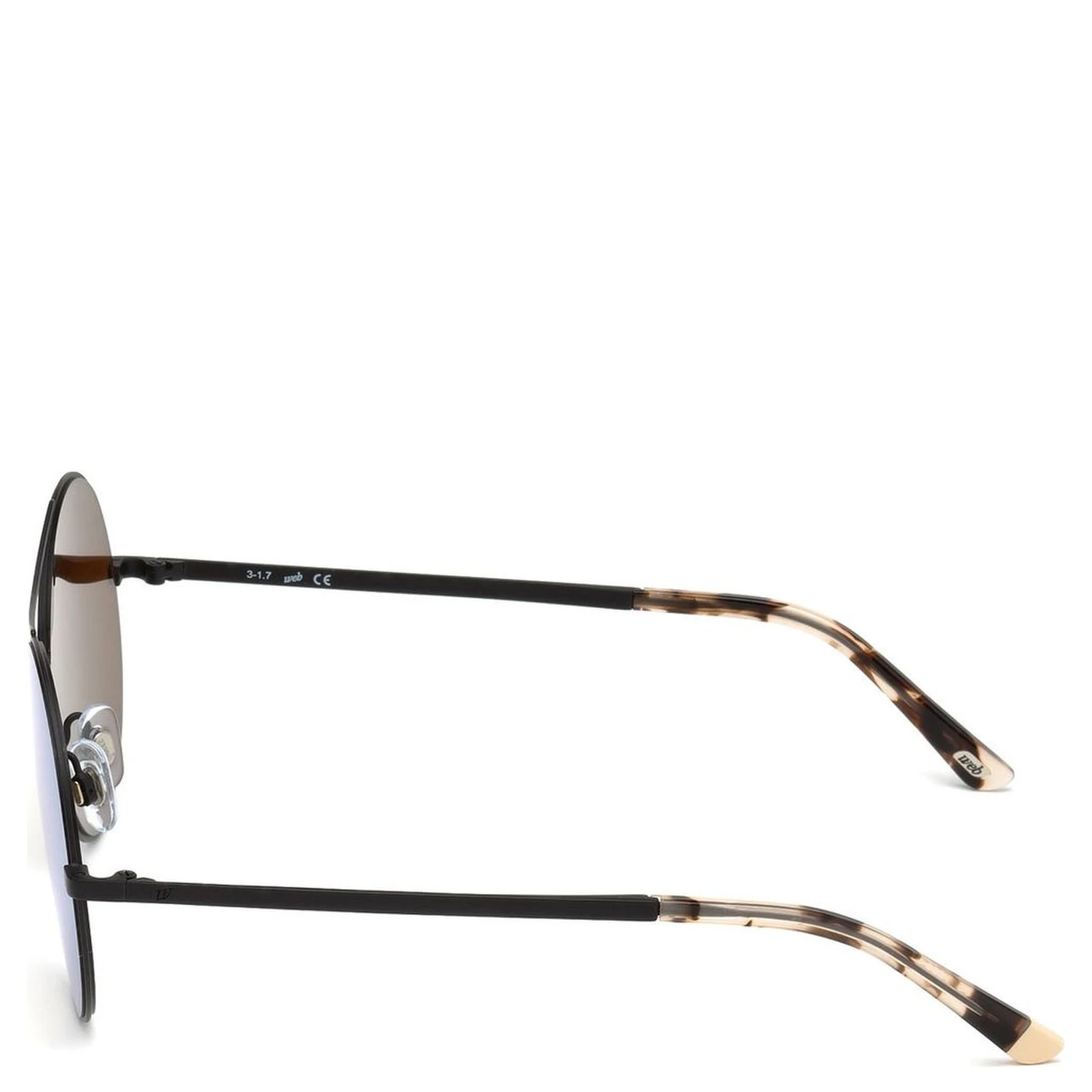 Transparent Metal Sunglasses