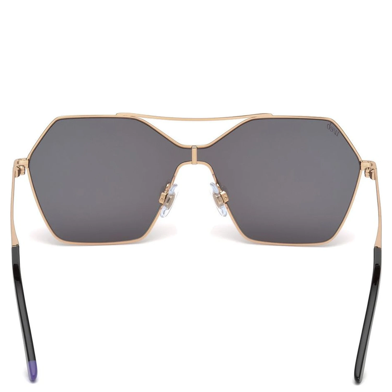 Rose Gold Metal Sunglasses