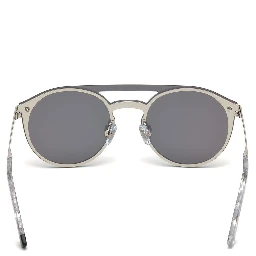 Transparent Metal Sunglasses