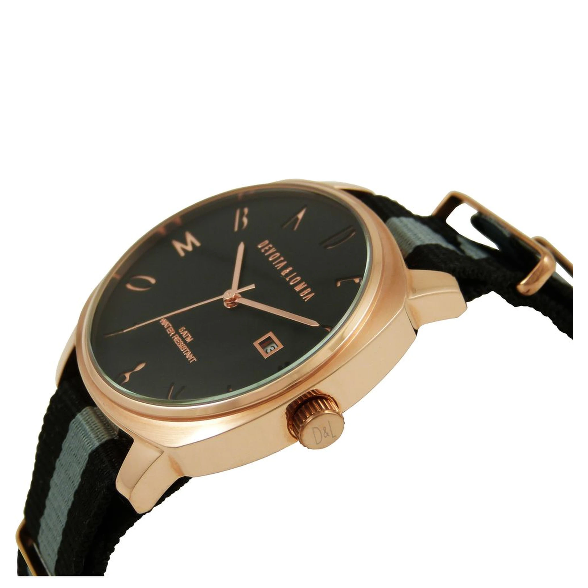 Black Nylon Sport Watch