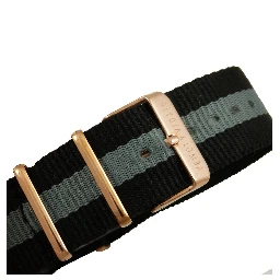 Black Nylon Sport Watch