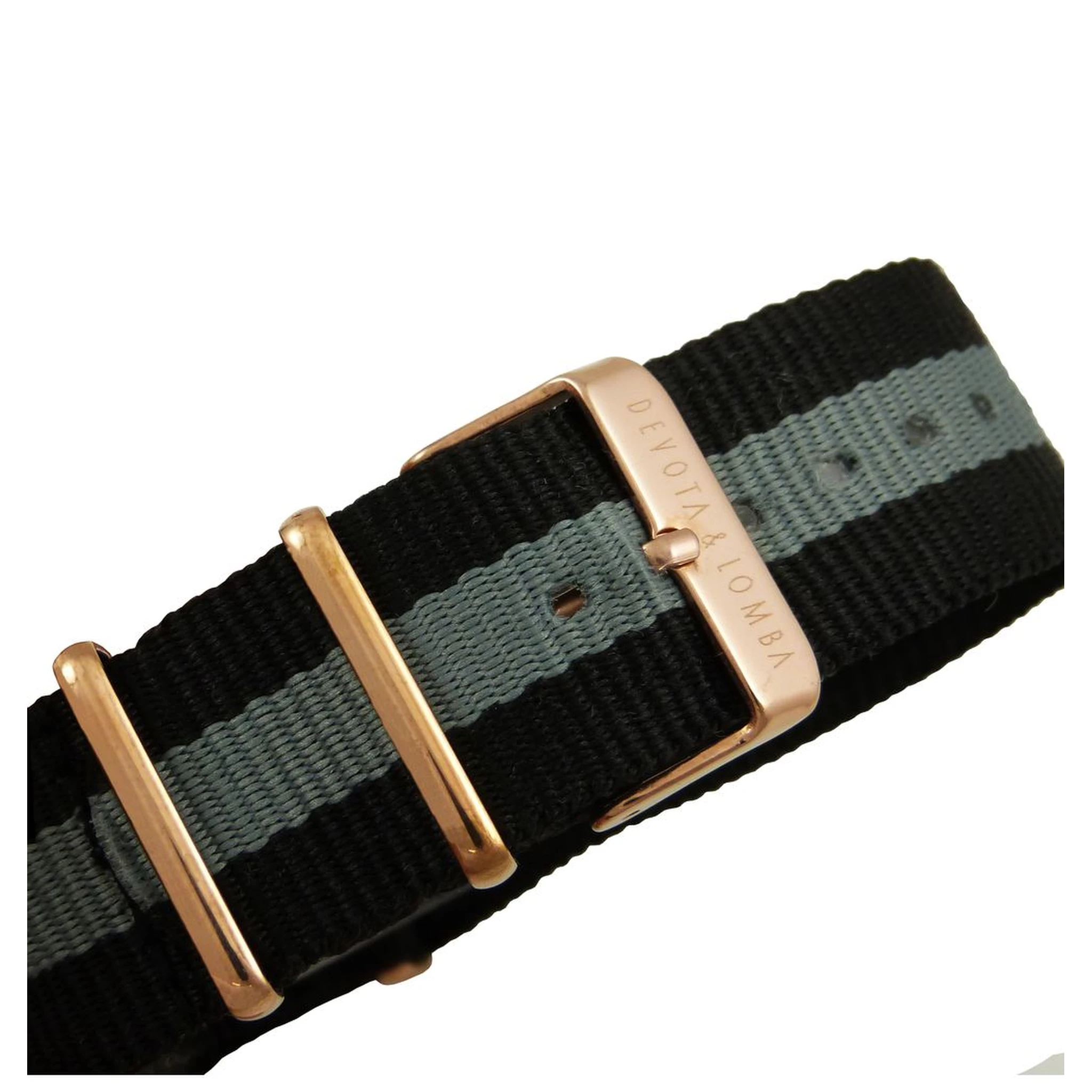 Black Nylon Sport Watch